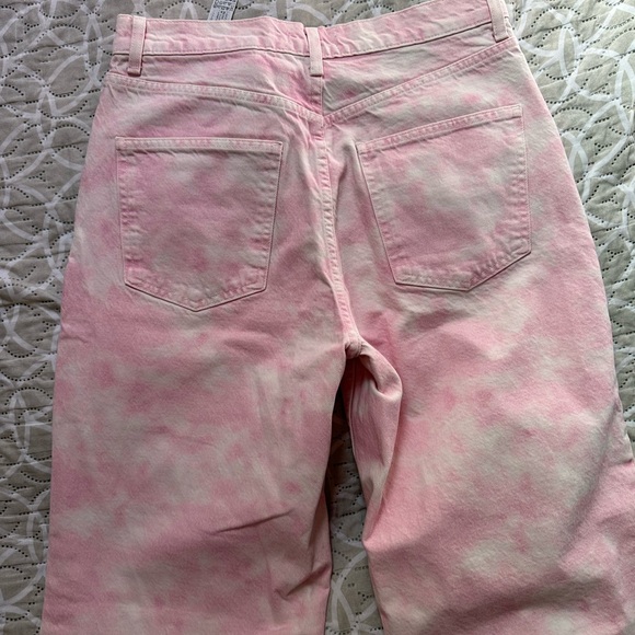 Zara Pink and white pants - Picture 3 of 3
